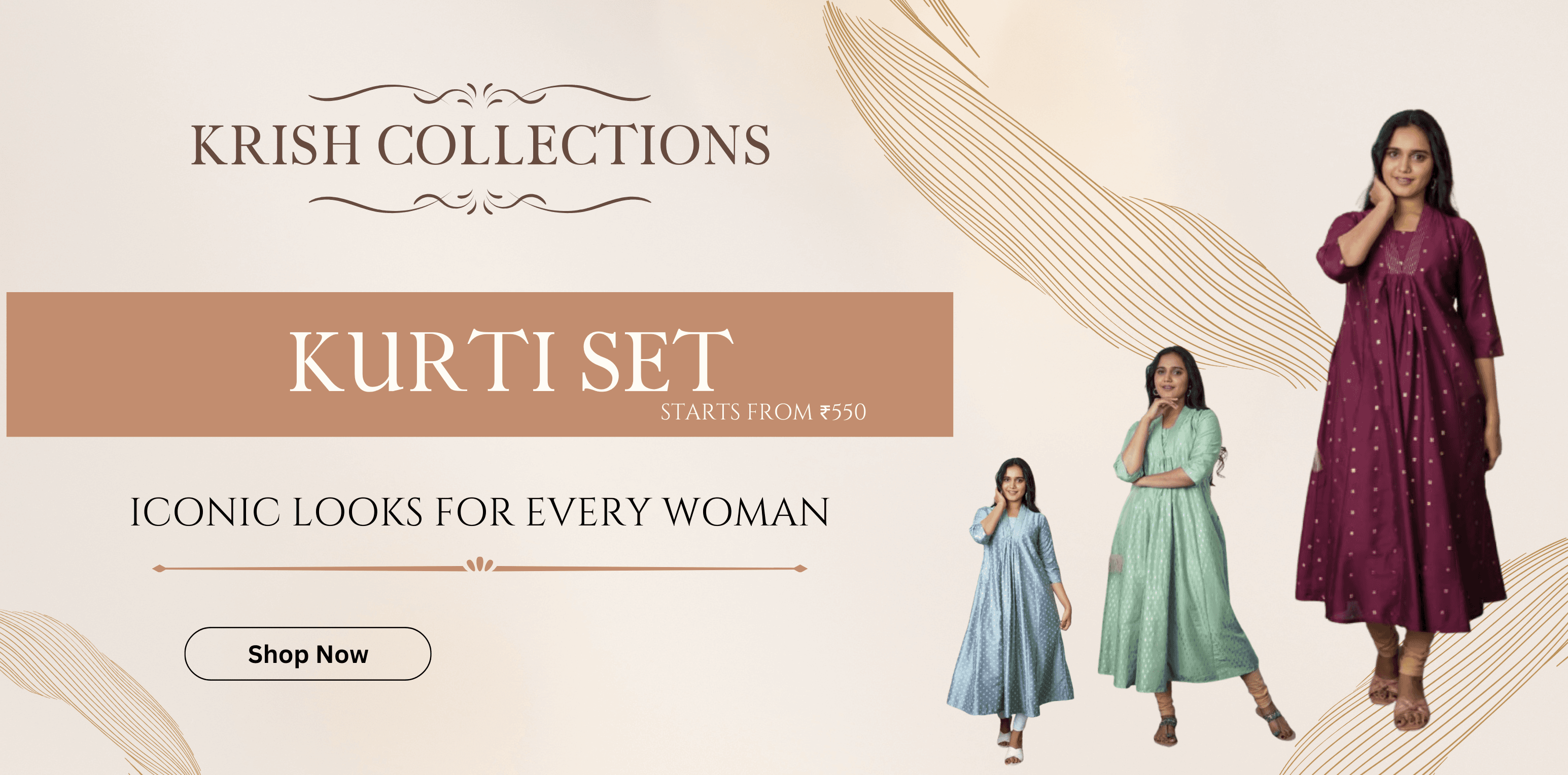 Krish Collections (Website) showcase